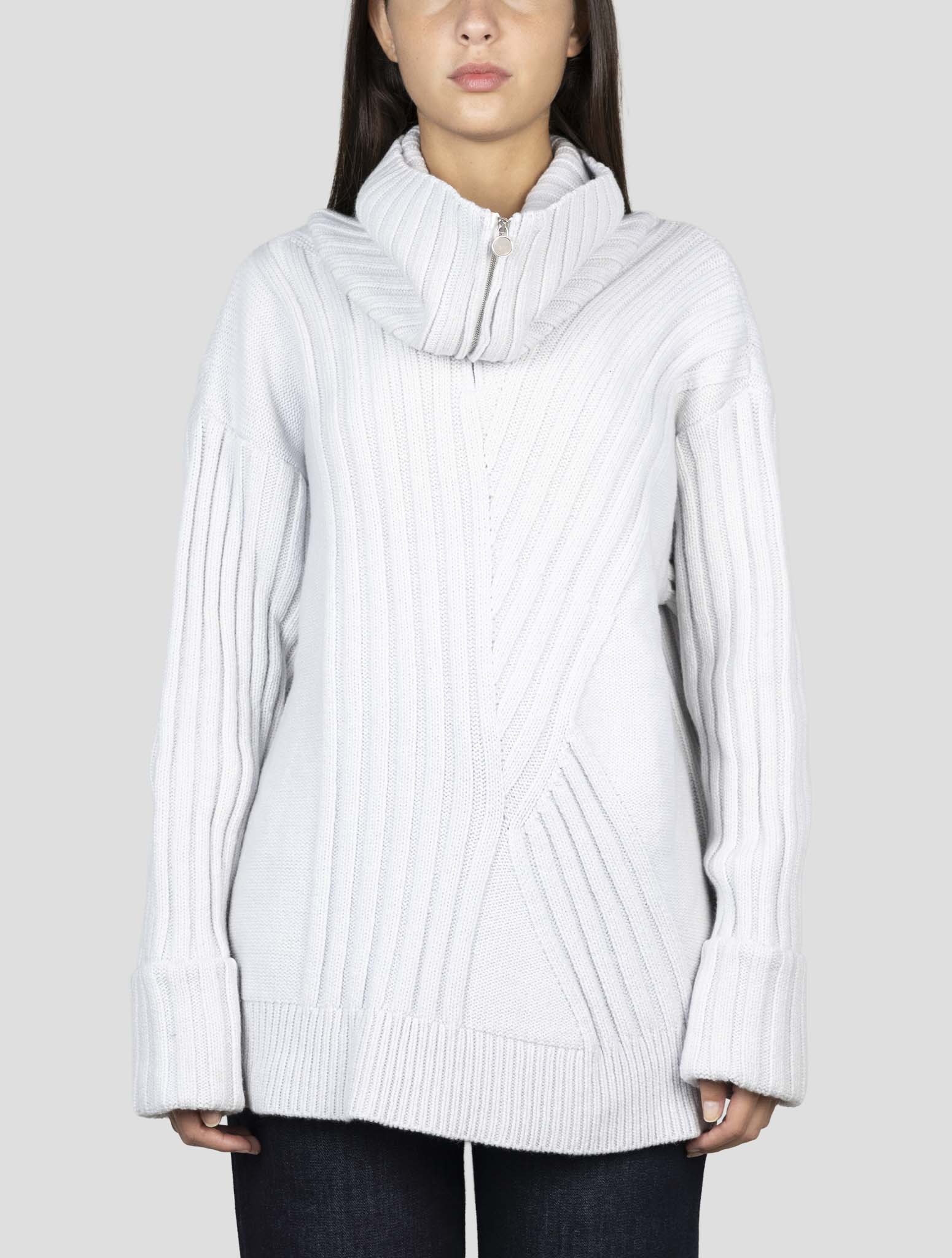 Kiton Gray Cashmere Sweater Crewneck