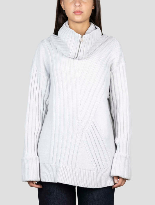 Kiton Gray Cashmere Sweater Crewneck
