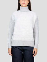 Kiton Gray Cashmere Sweater Turtleneck
