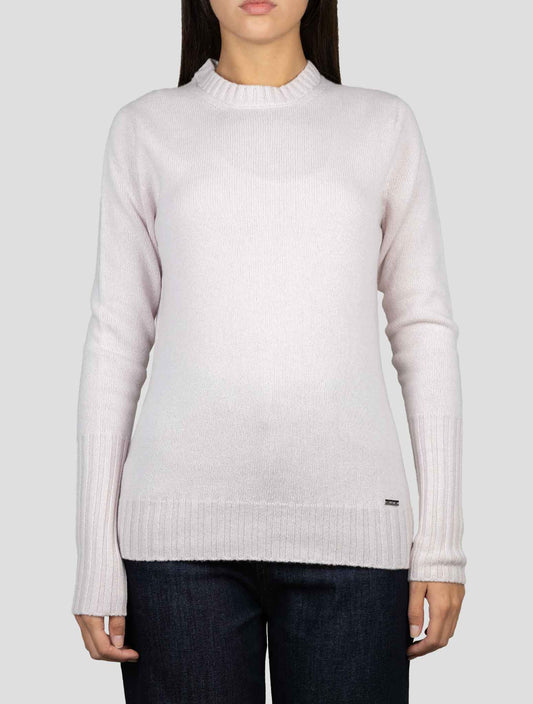 Kiton Pink Cashmere Sweater Crewneck