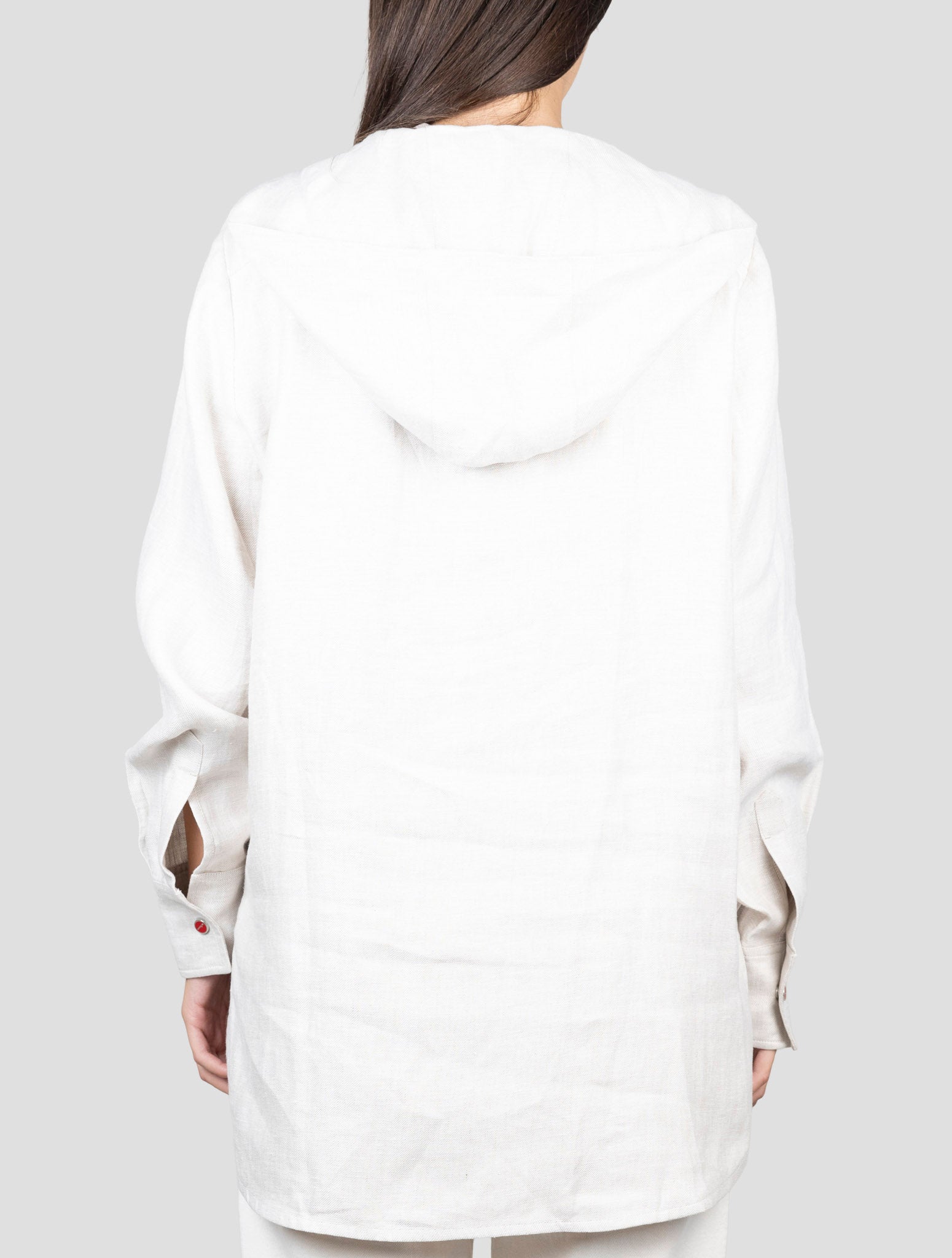 Kiton Beige Linen Shirt