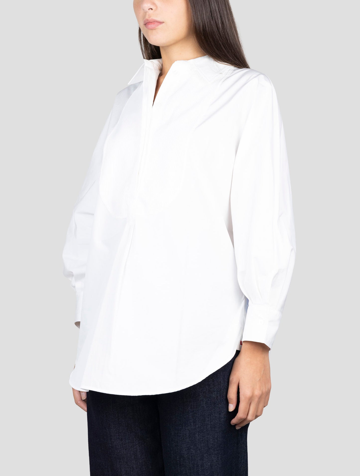 Kiton White Cotton Shirt