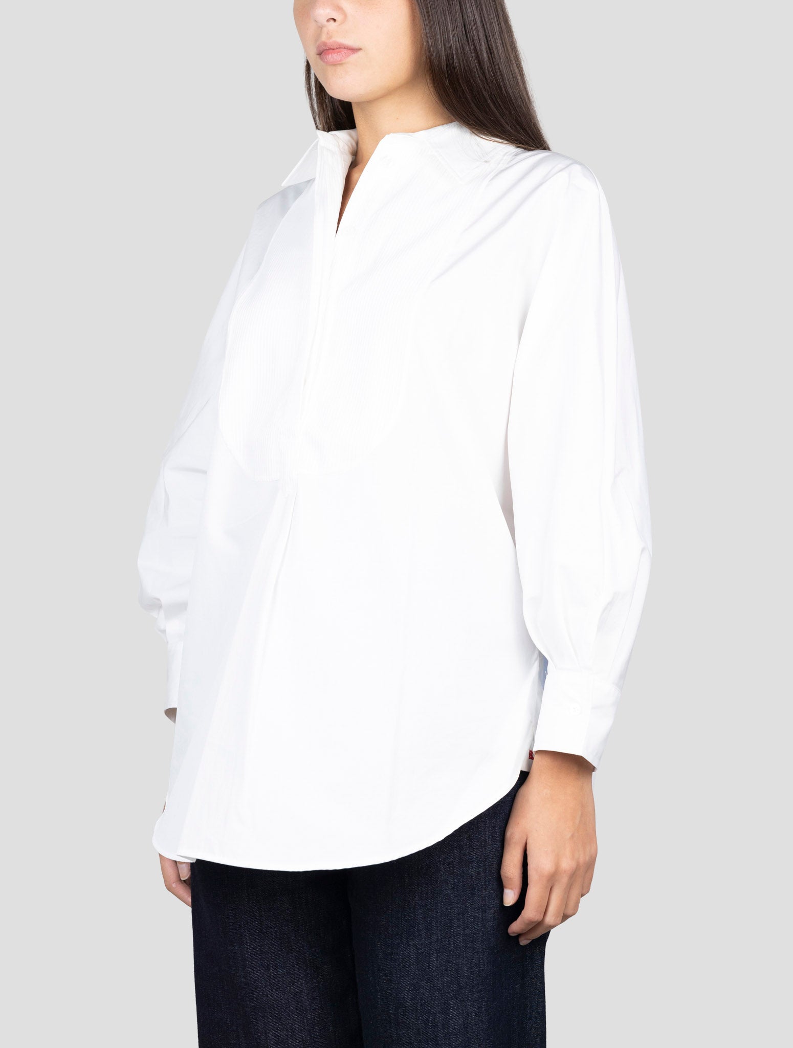 Kiton White Cotton Shirt