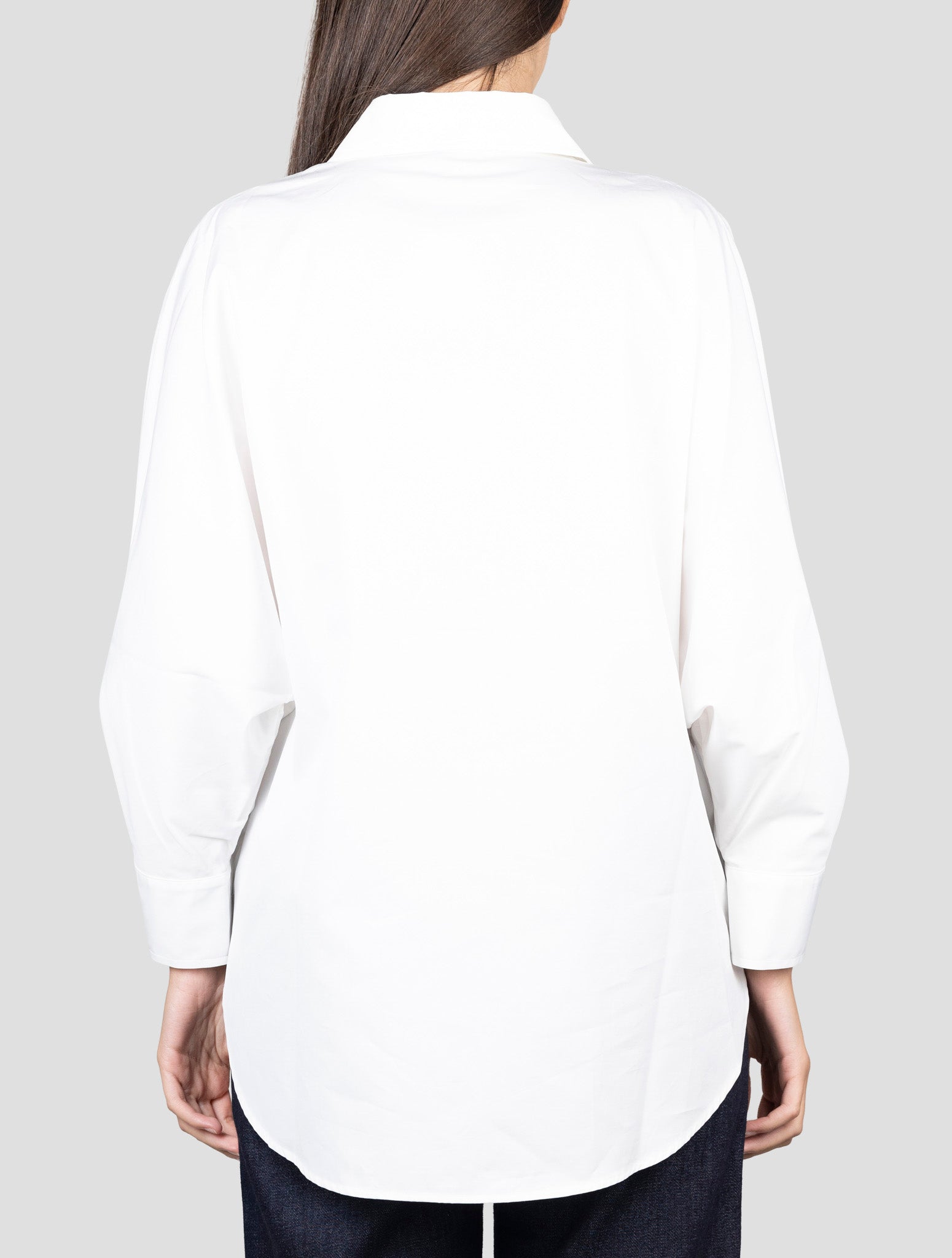Kiton White Cotton Shirt