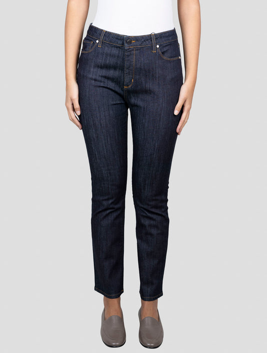 Kiton Blue Cotton Ea Jeans