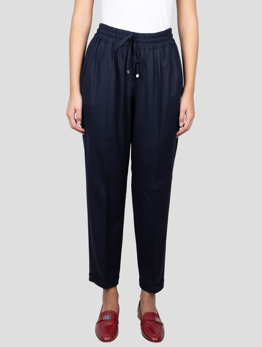 Kiton Blue Cashmere Ea Pants