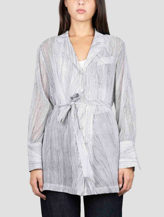 Kiton Multicolor Silk Dress