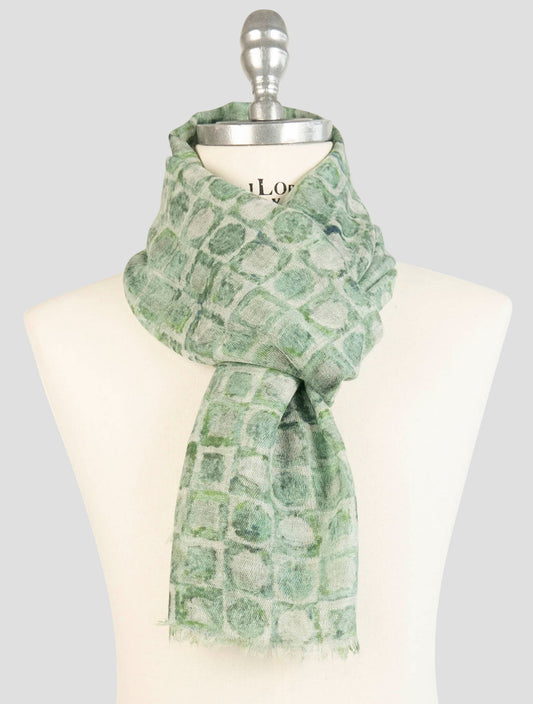 Kiton Multicolor Cashmere Scarf