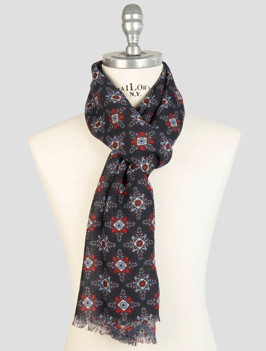 Kiton Multicolor Cashmere Scarf