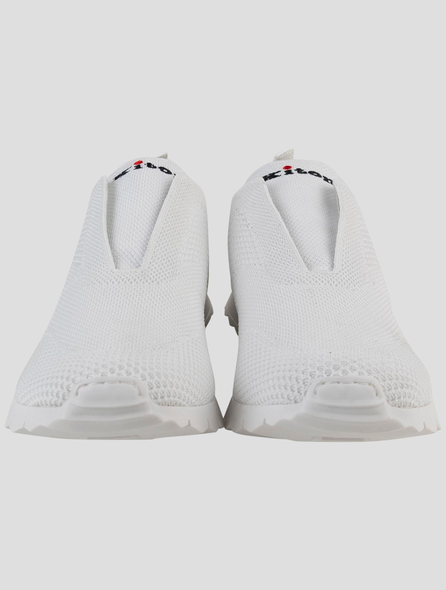 Kiton White Cotton Ea Sneakers – Mr Porkamo