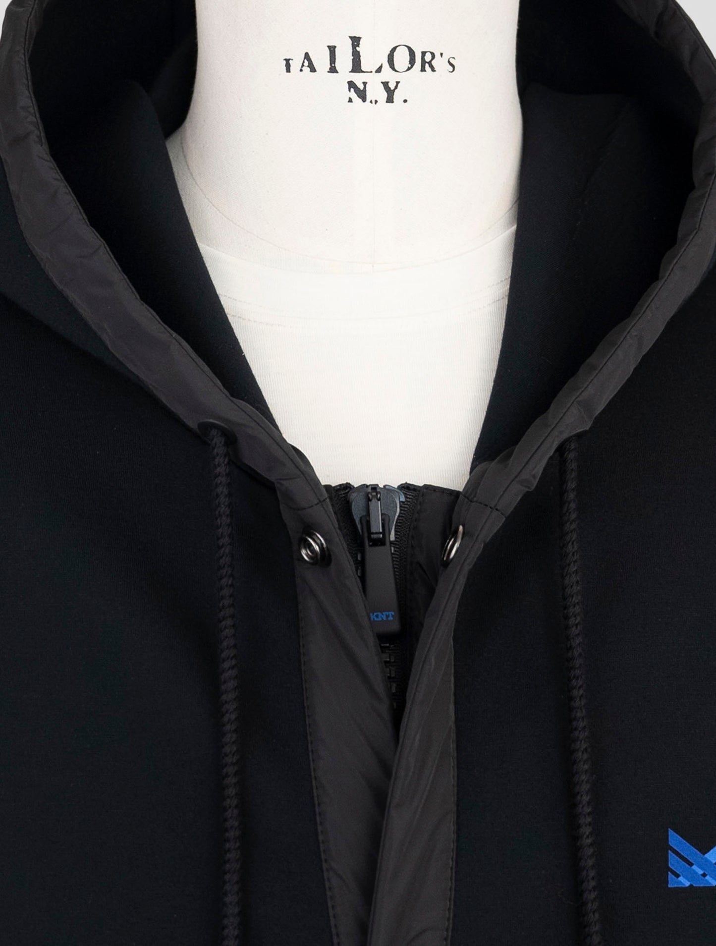 Kiton Knt Black Modal Pl Coat