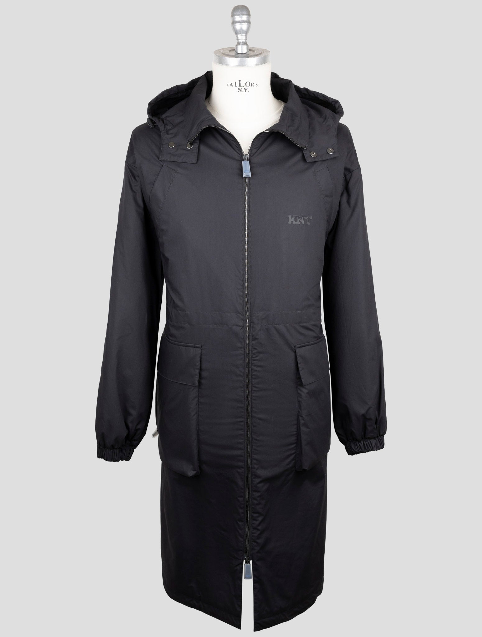 Kiton Dark Blue Overcoat