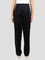 Kiton Black Cotton Cashmere Ea Jeans
