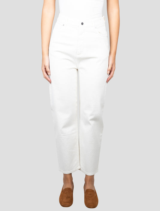 Kiton Beige Cotton Cashmere Ea Jeans