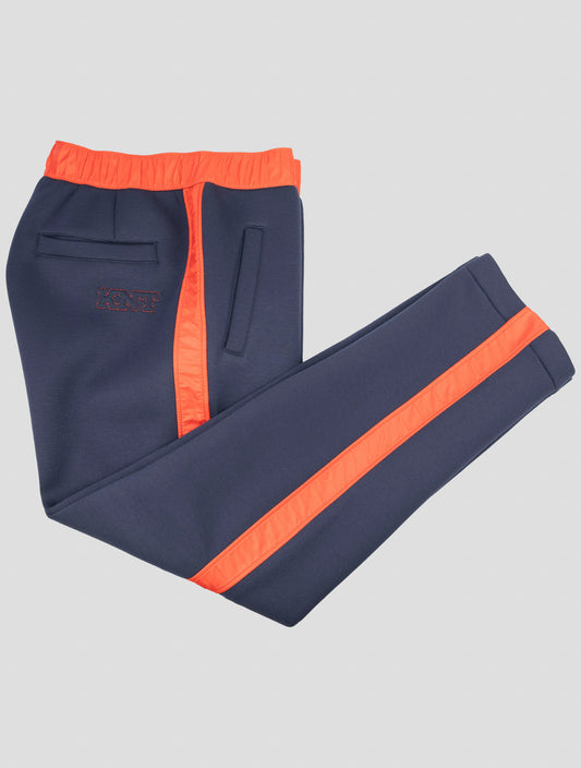 Kiton Knt Black Linen Pant