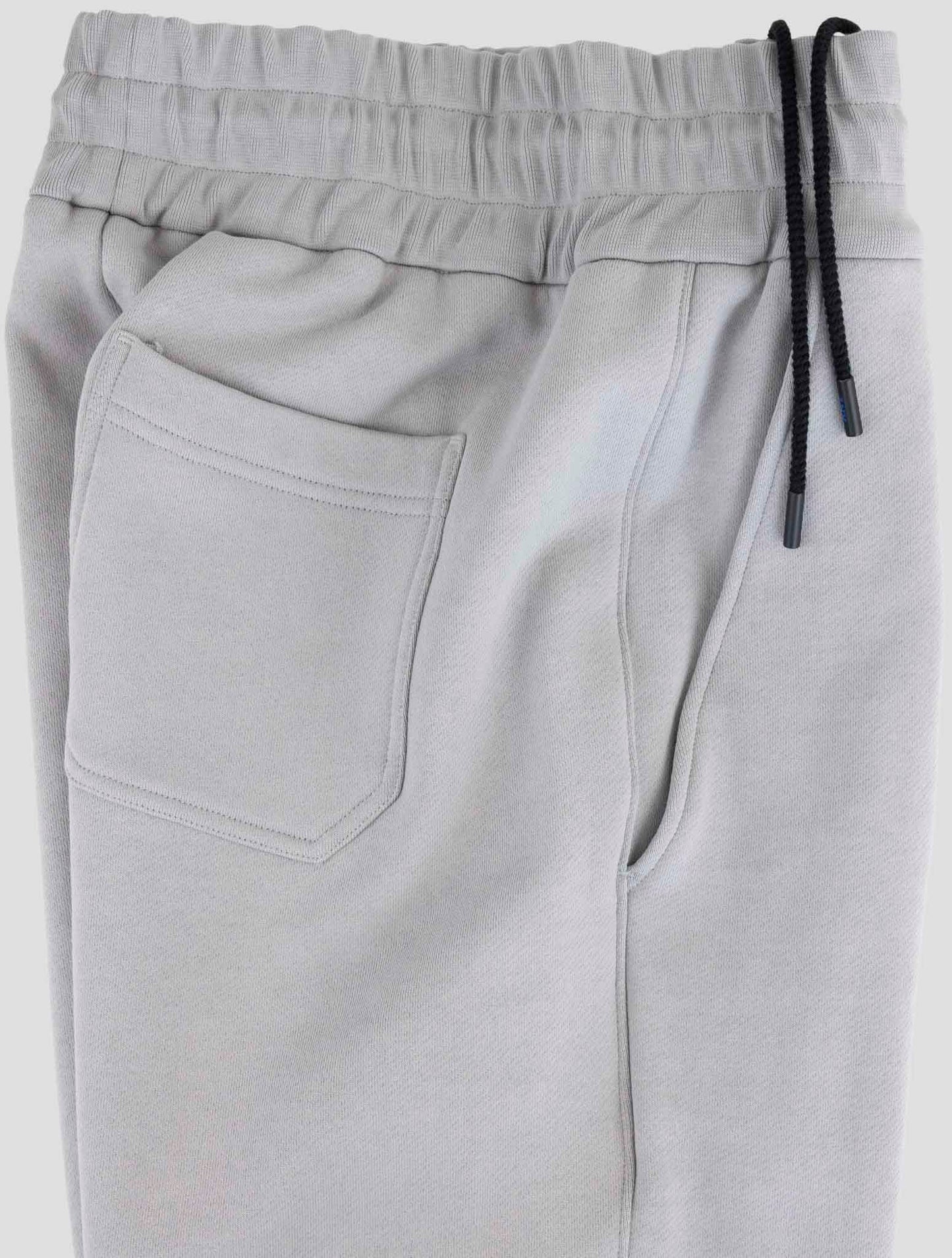 Kiton Knt Gray Cotton Jogging Cargo Pants