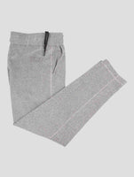 Kiton Knt Gray Cotton Pa Jogging Pants