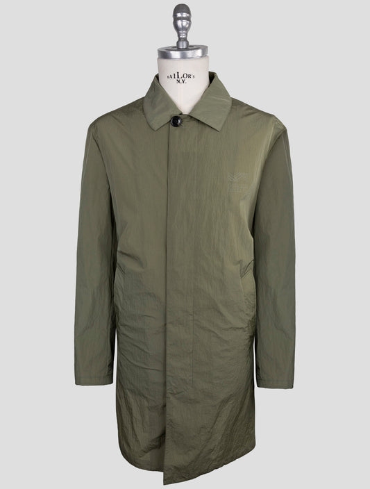 Kiton Knt Green PA Overcoat in overcoats collection