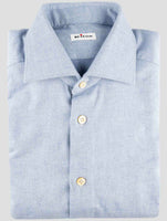 Kiton Light Blue Cotton Shirt