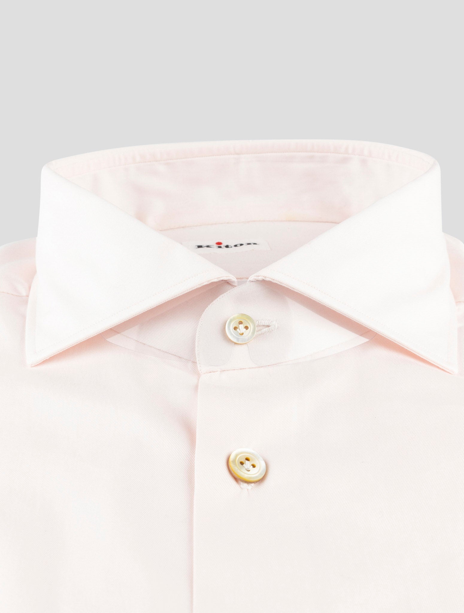 Kiton White Cotton Shirt