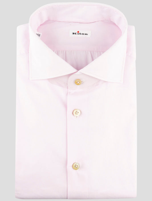 Kiton White Cotton Shirt