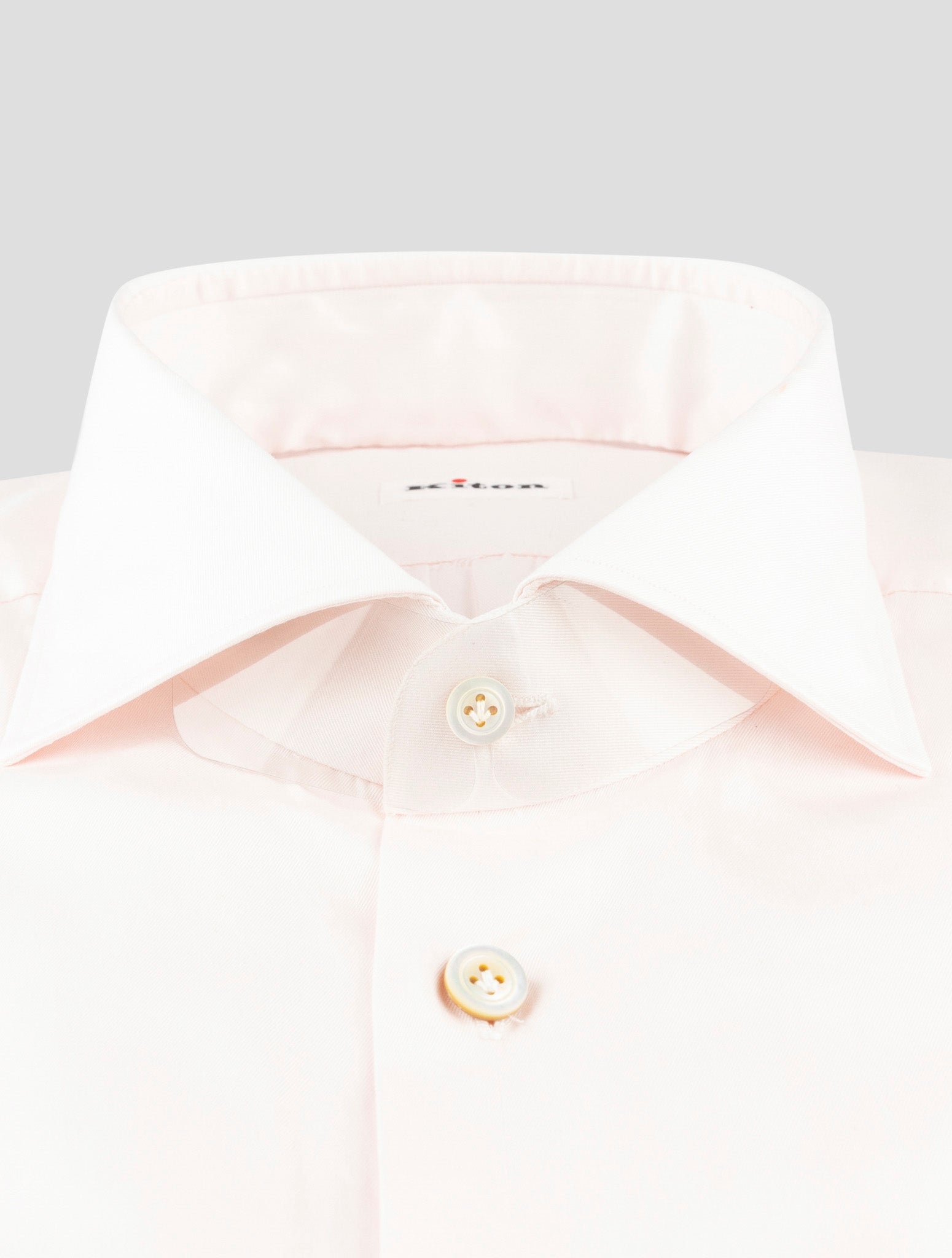 Kiton White Cotton Shirt