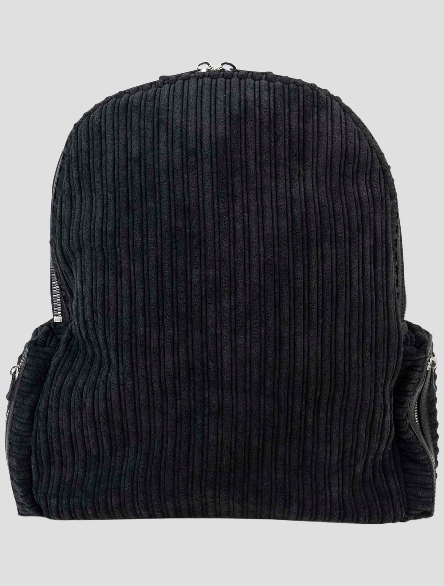 Kiton Dark Gray Pl Ea Velvet Backpack