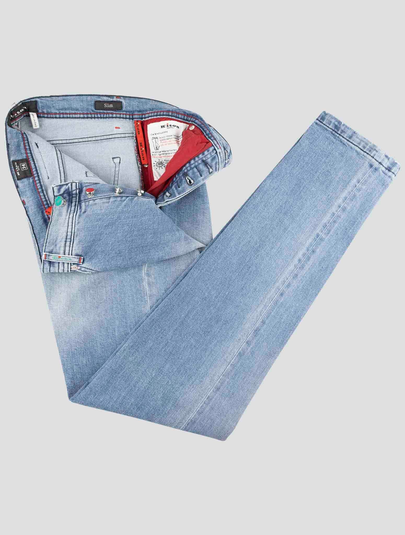 Kiton Denim Cotton Ea Jeans