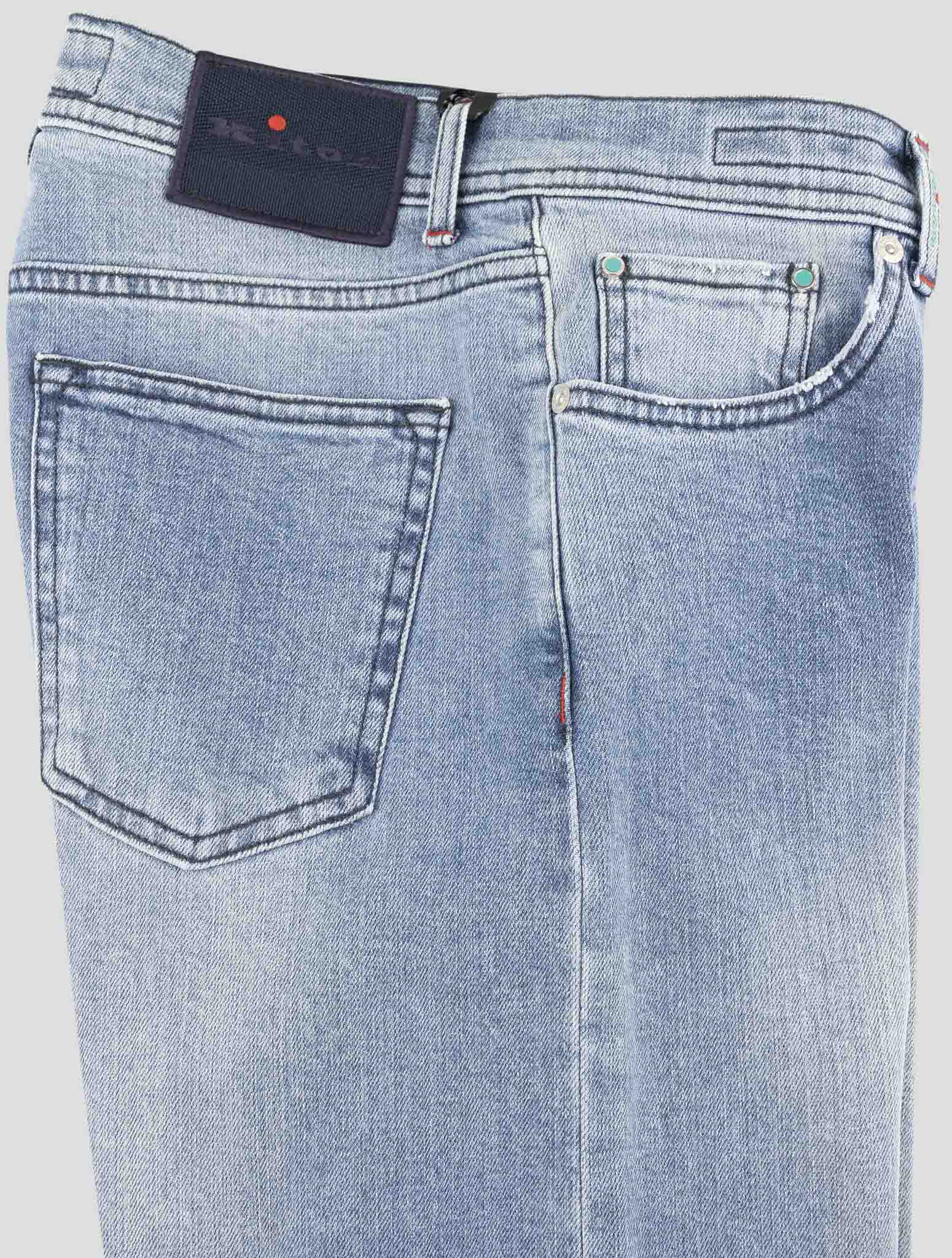Kiton Denim Cotton Ea Jeans