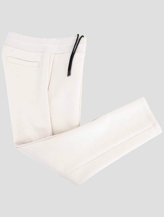 Kiton Knt Beige Viscose Ea Jogging Pants