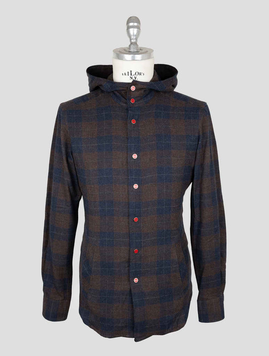 Kiton Multicolor Cotton Shirt as a bolder Milan option