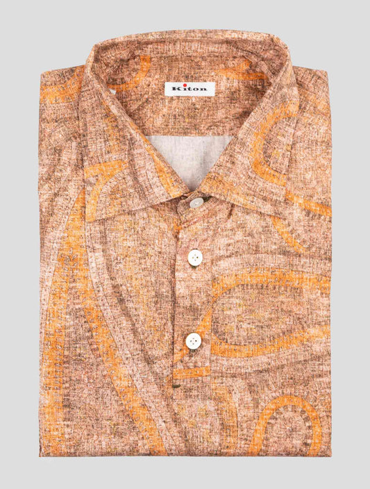 Kiton Multicolor Cotton Sweater Polo