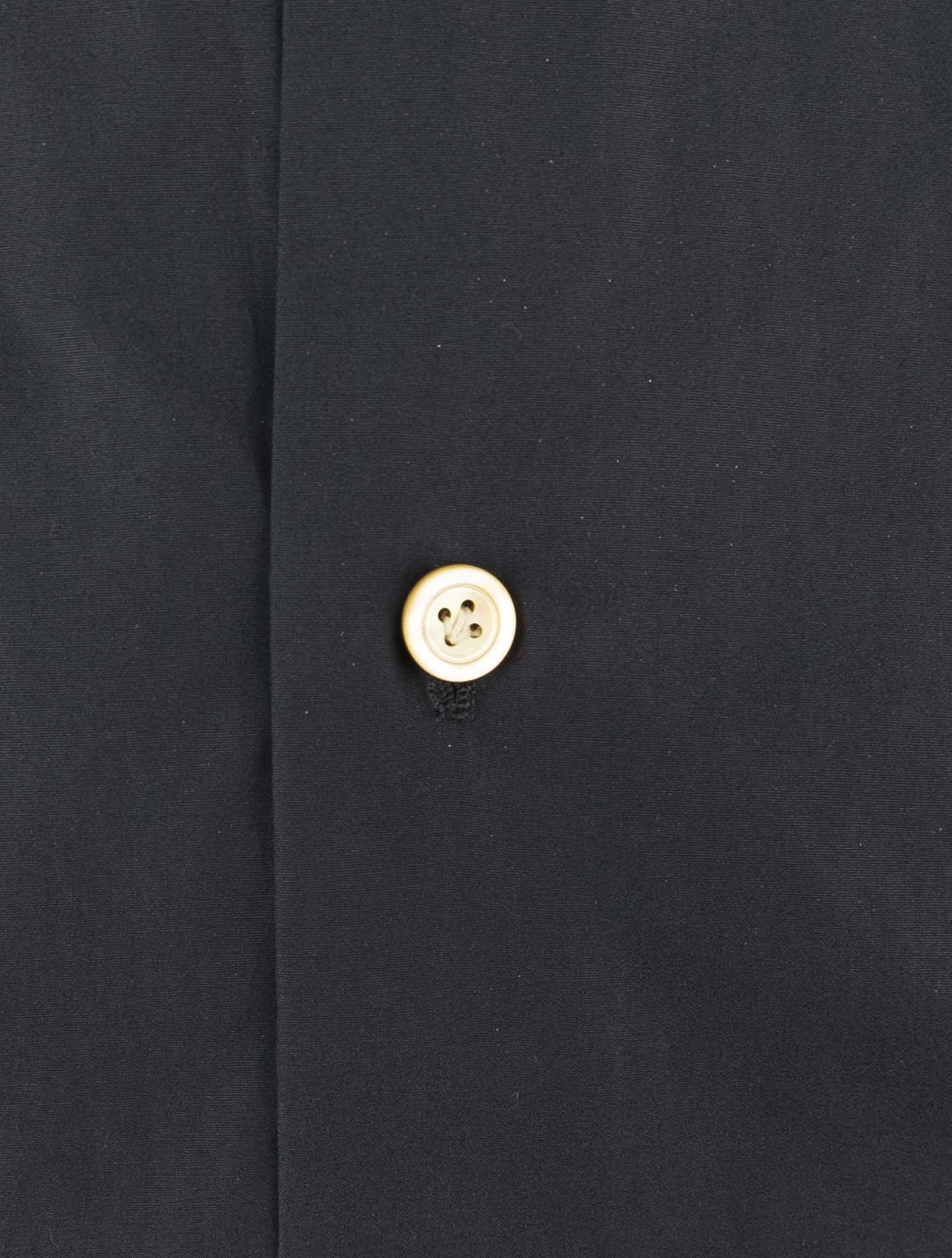 Kiton Blue Cotton Shirt