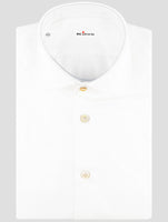 Kiton White Cotton Shirt