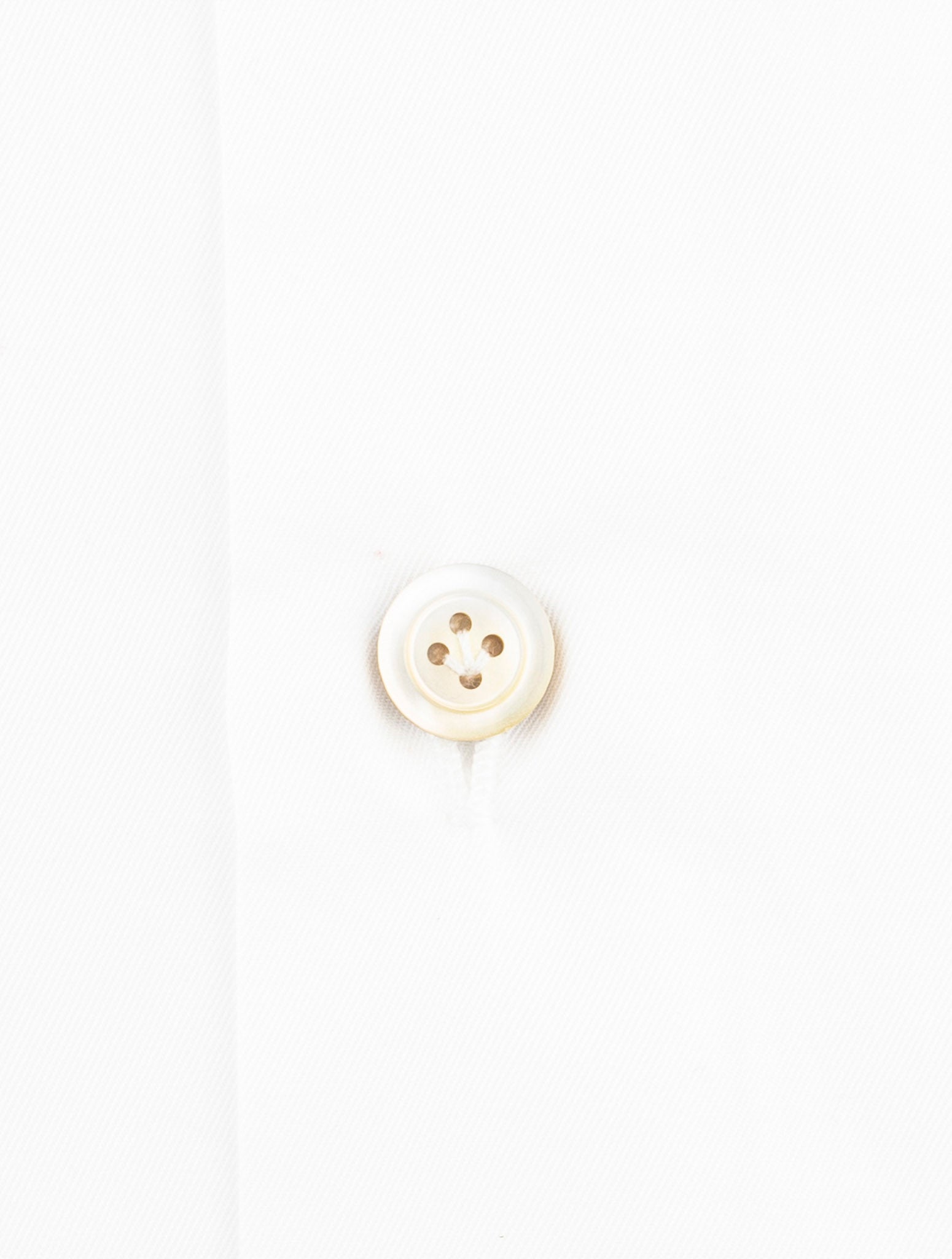Kiton White Cotton Shirt