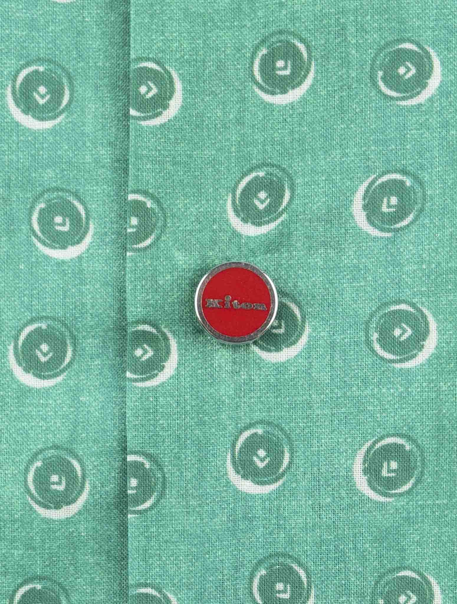 Kiton Green Cotton Shirt