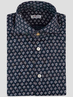 Kiton Blue Linen Shirt