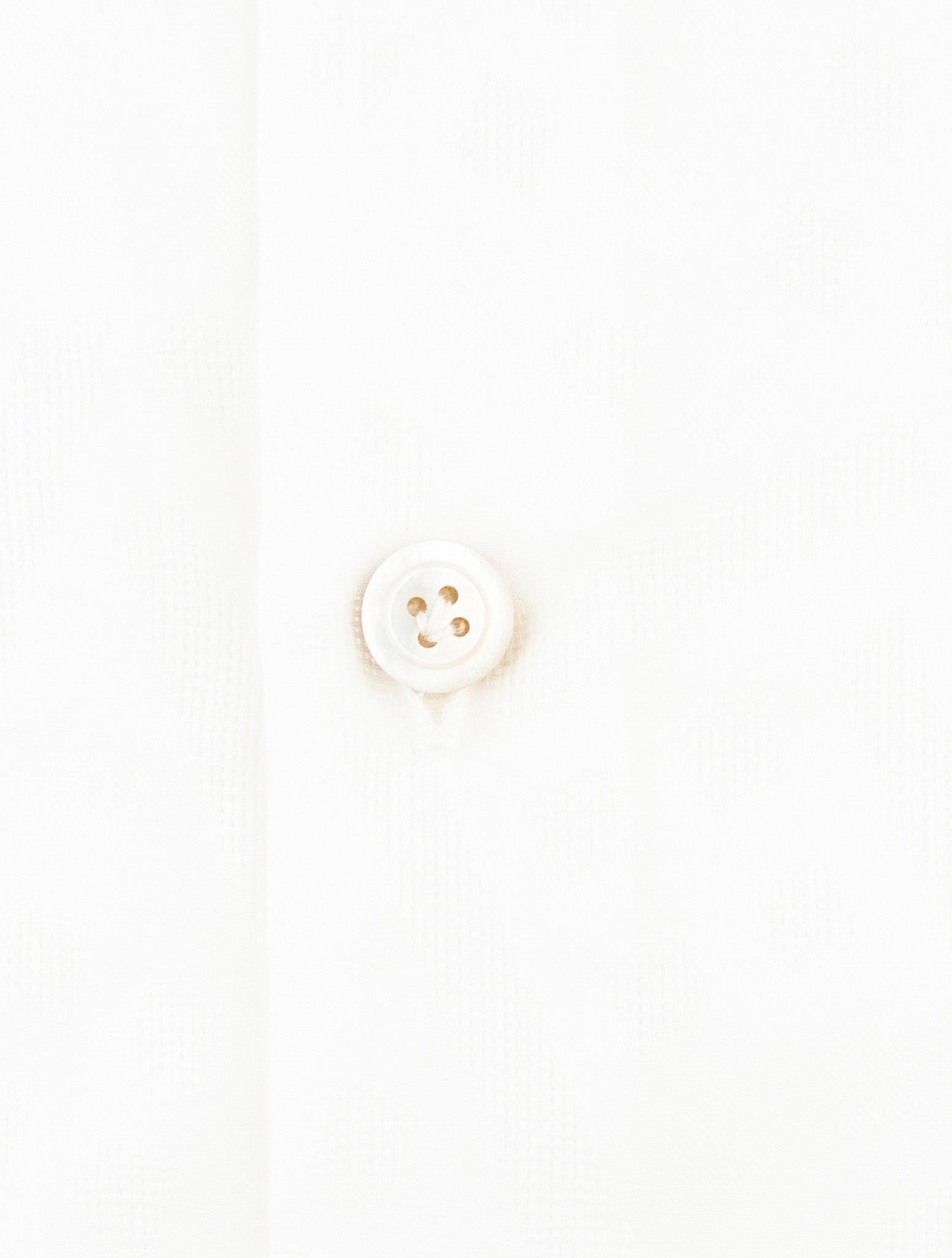 Kiton White Cotton Shirt