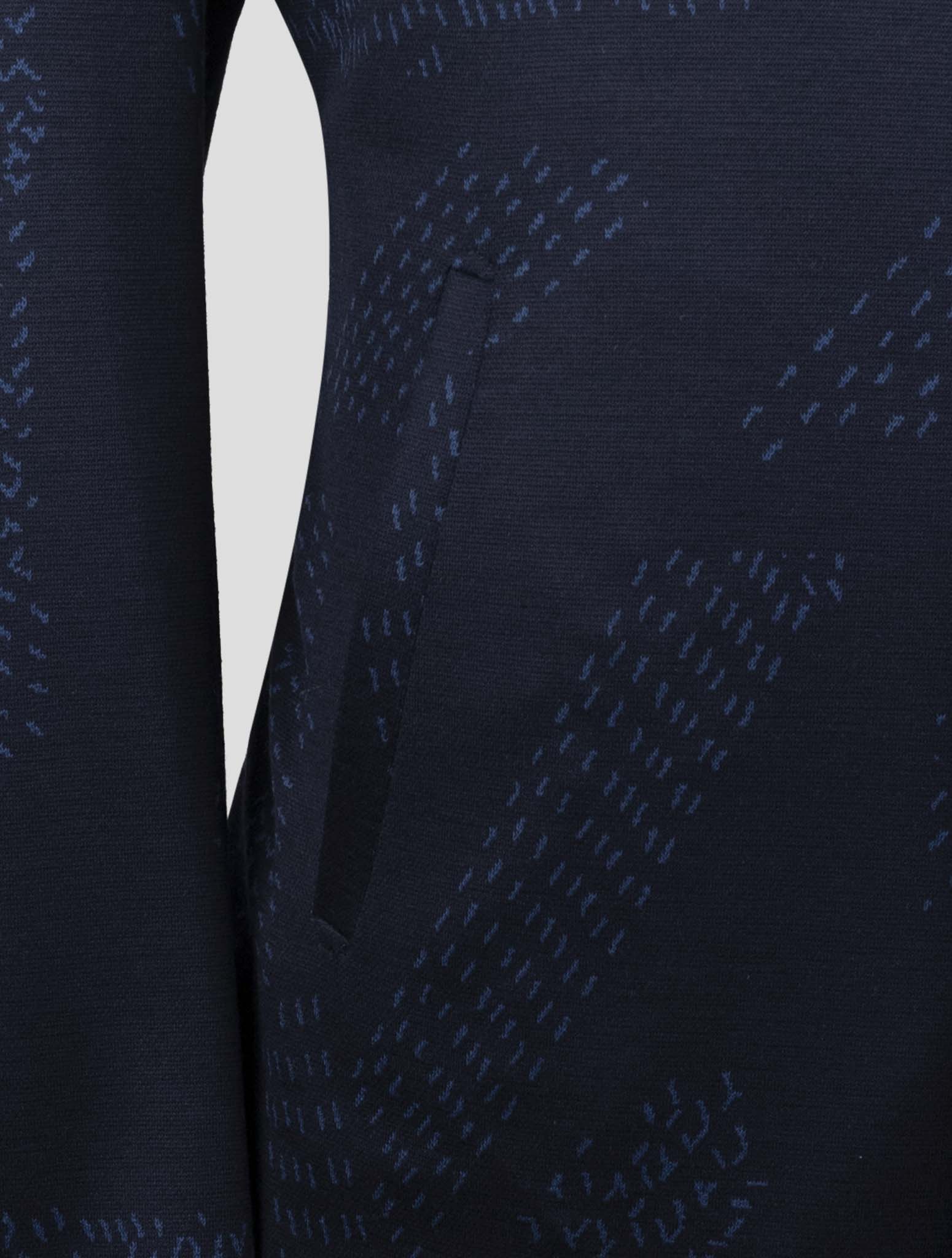 Kiton Knt Blue Wool Suit