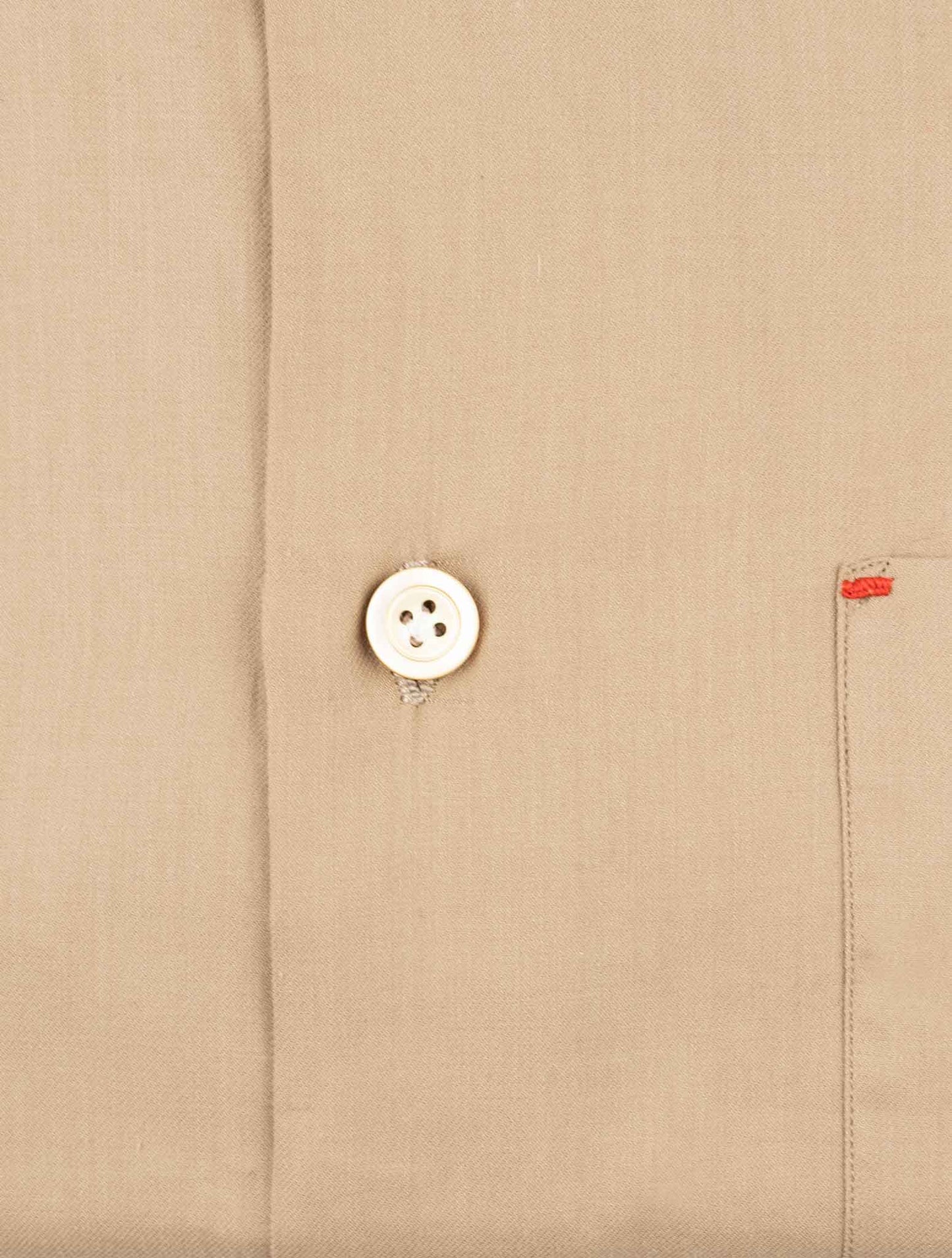 Kiton Brown Cotton Shirt