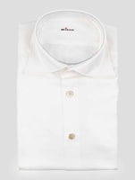 Kiton White Cotton Shirt