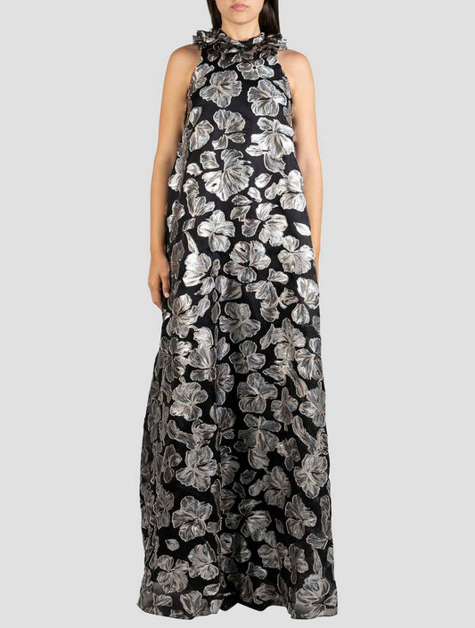 Kiton Black Silver Silk Me Pa Pl Blazer