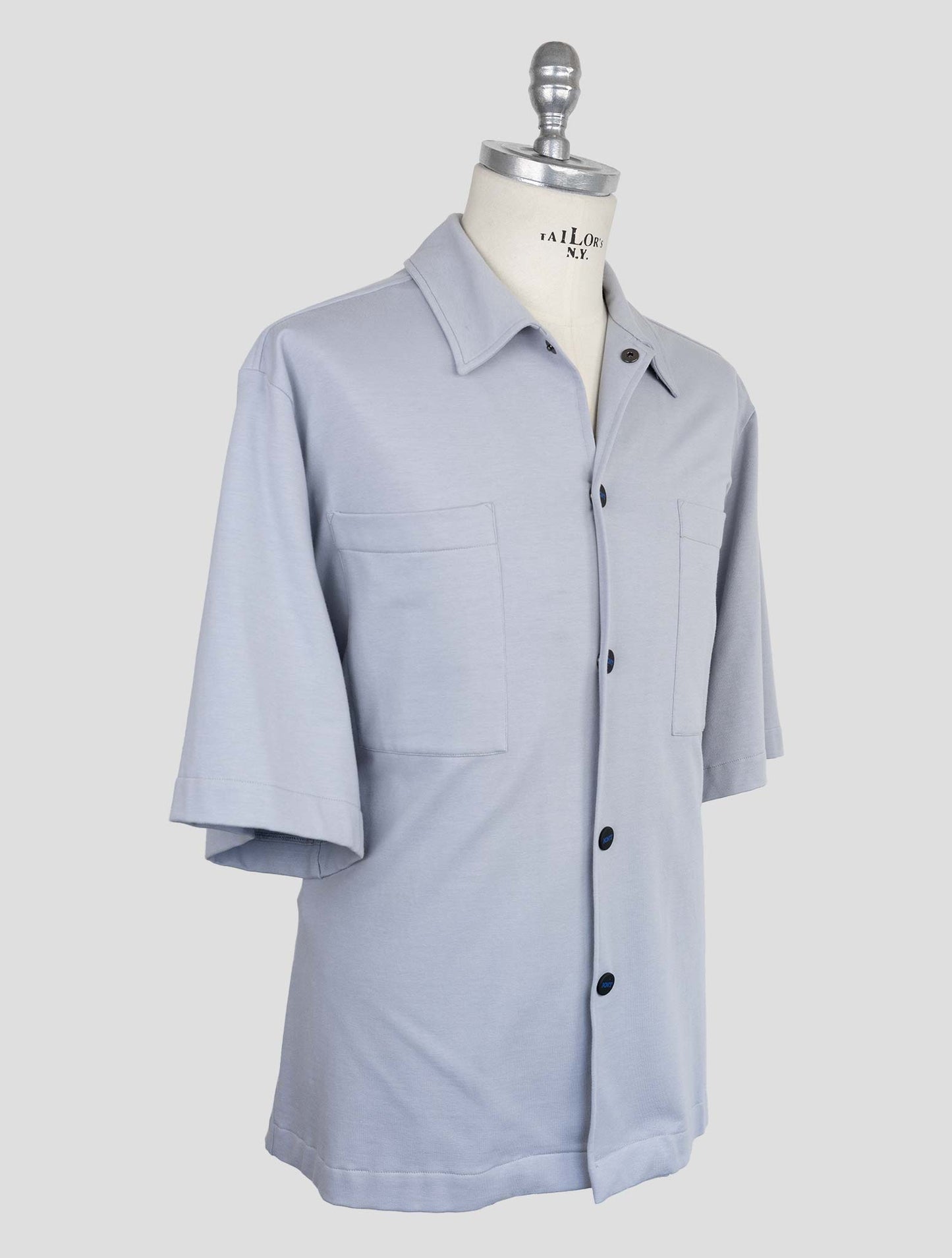 Kiton Knt Light Gray Cotton Ea Tracksuit