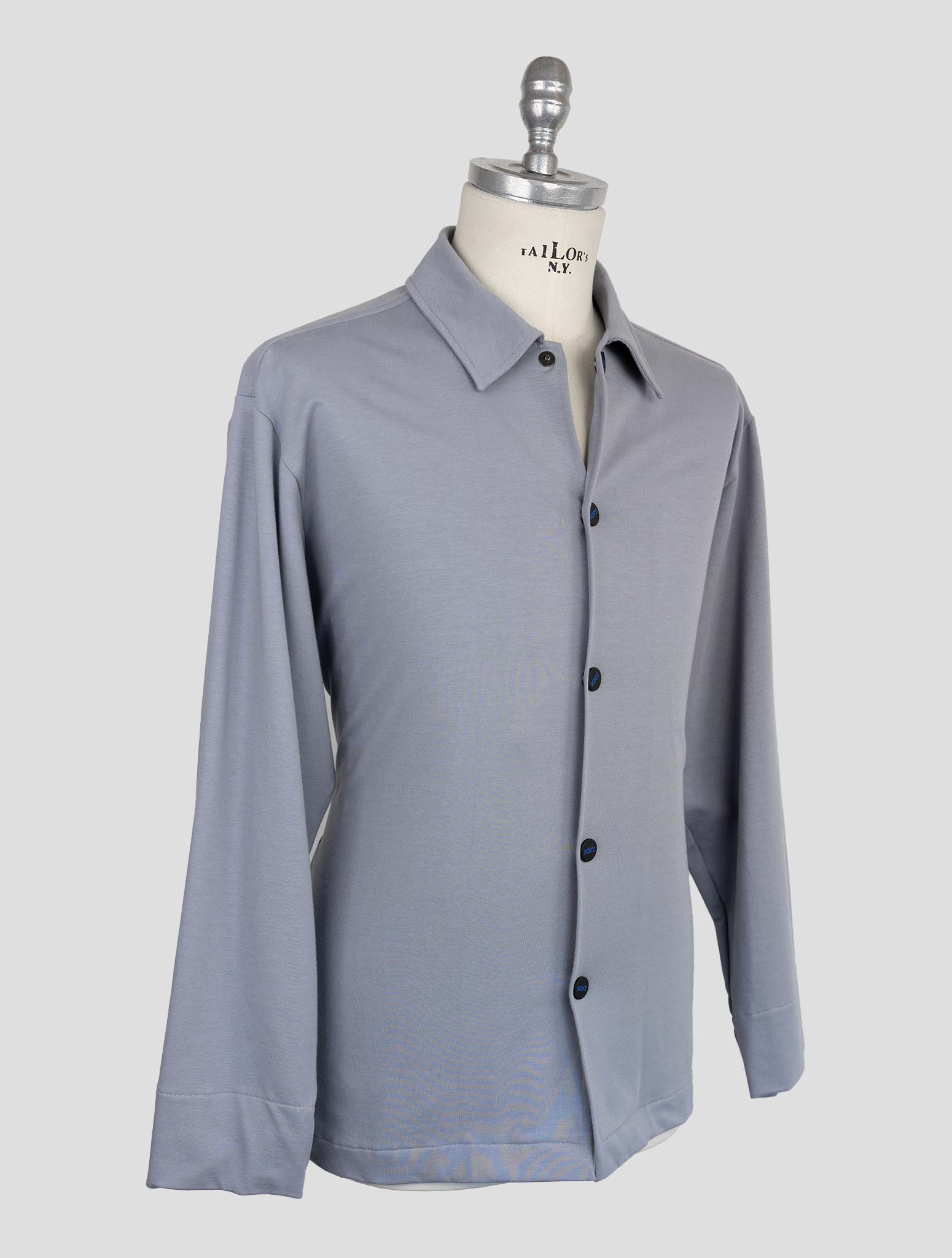 Kiton Knt Light Gray Cotton Ea Tracksuit