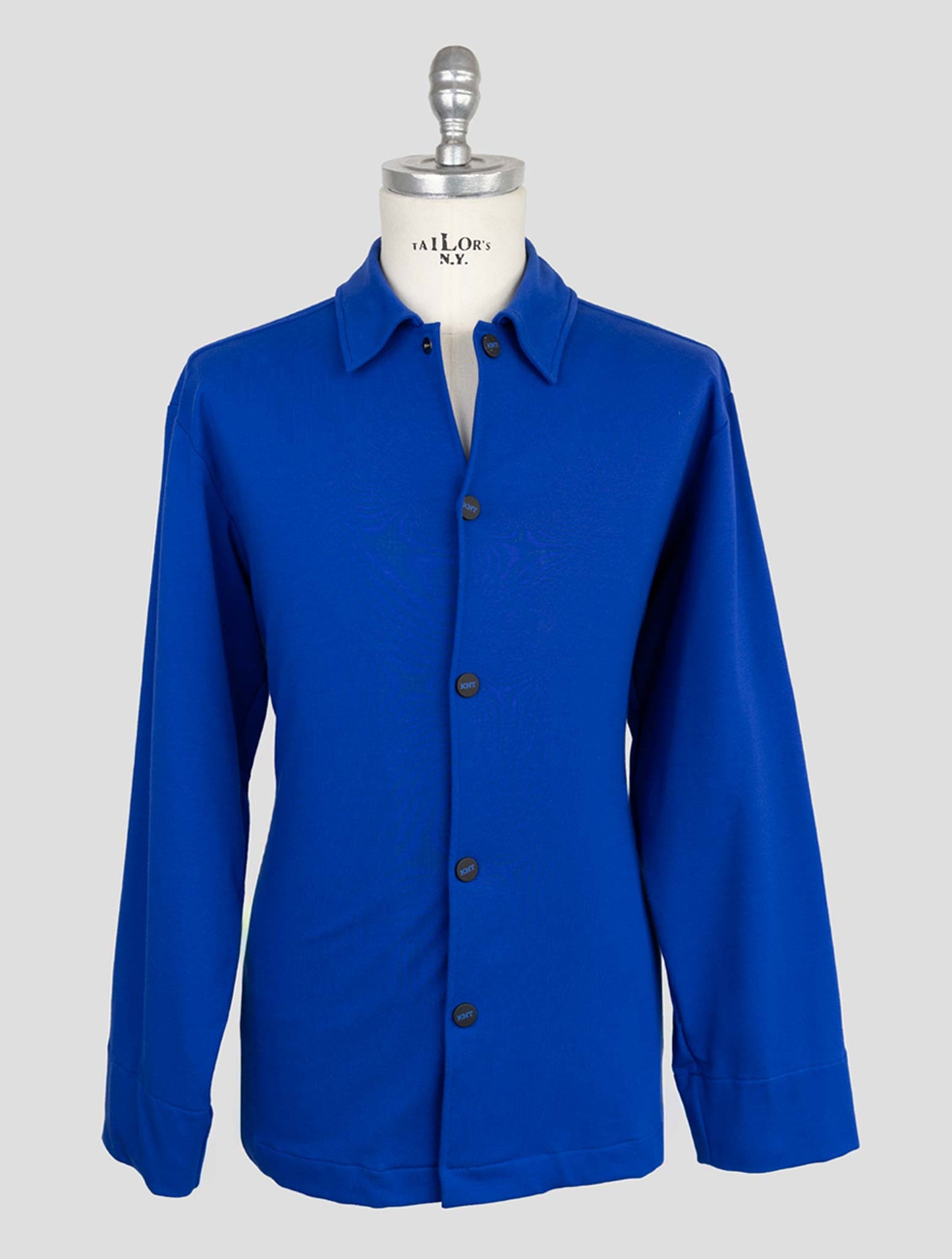 Kiton Knt Blue Cotton Ea Tracksuit