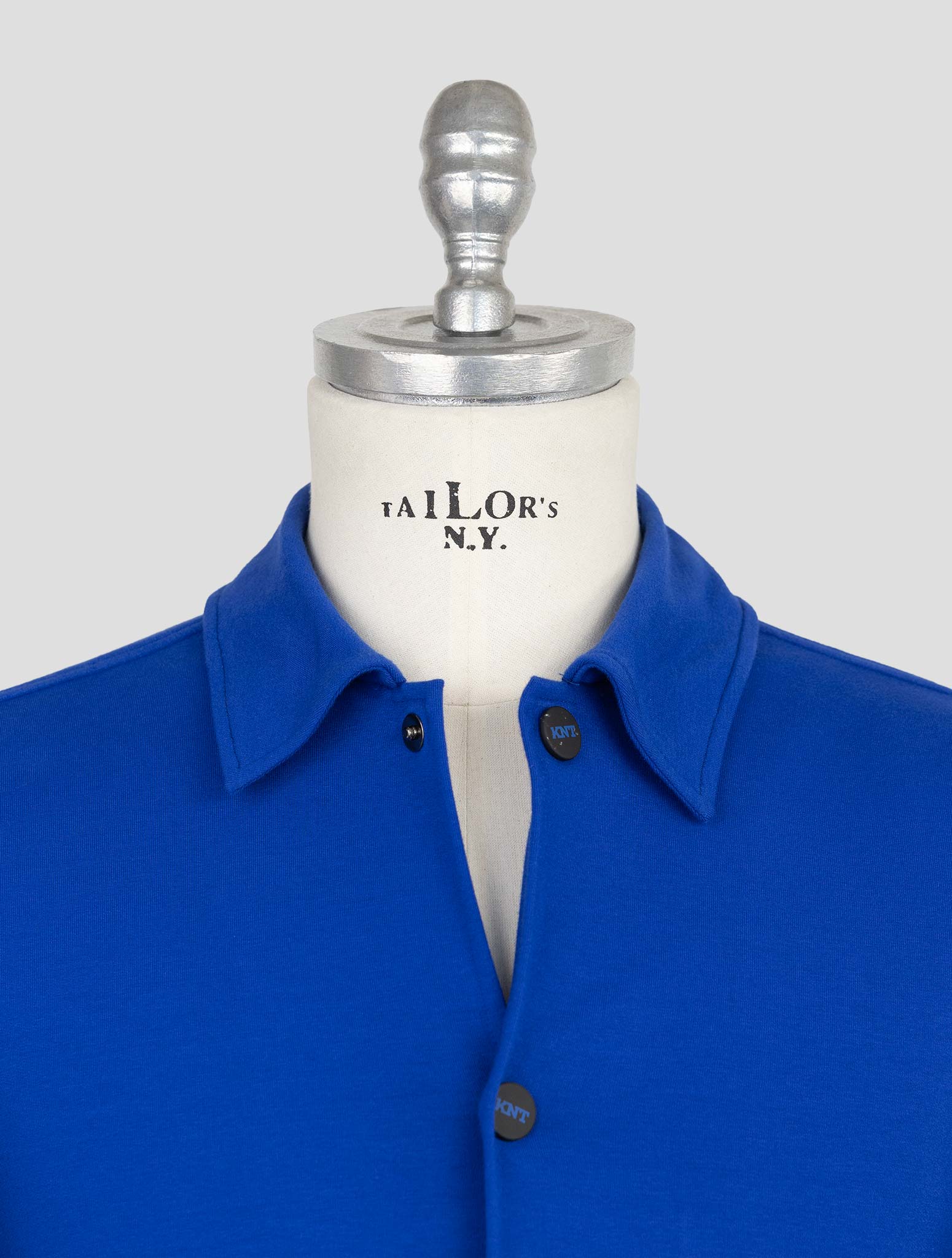 Kiton Knt Blue Cotton Ea Tracksuit