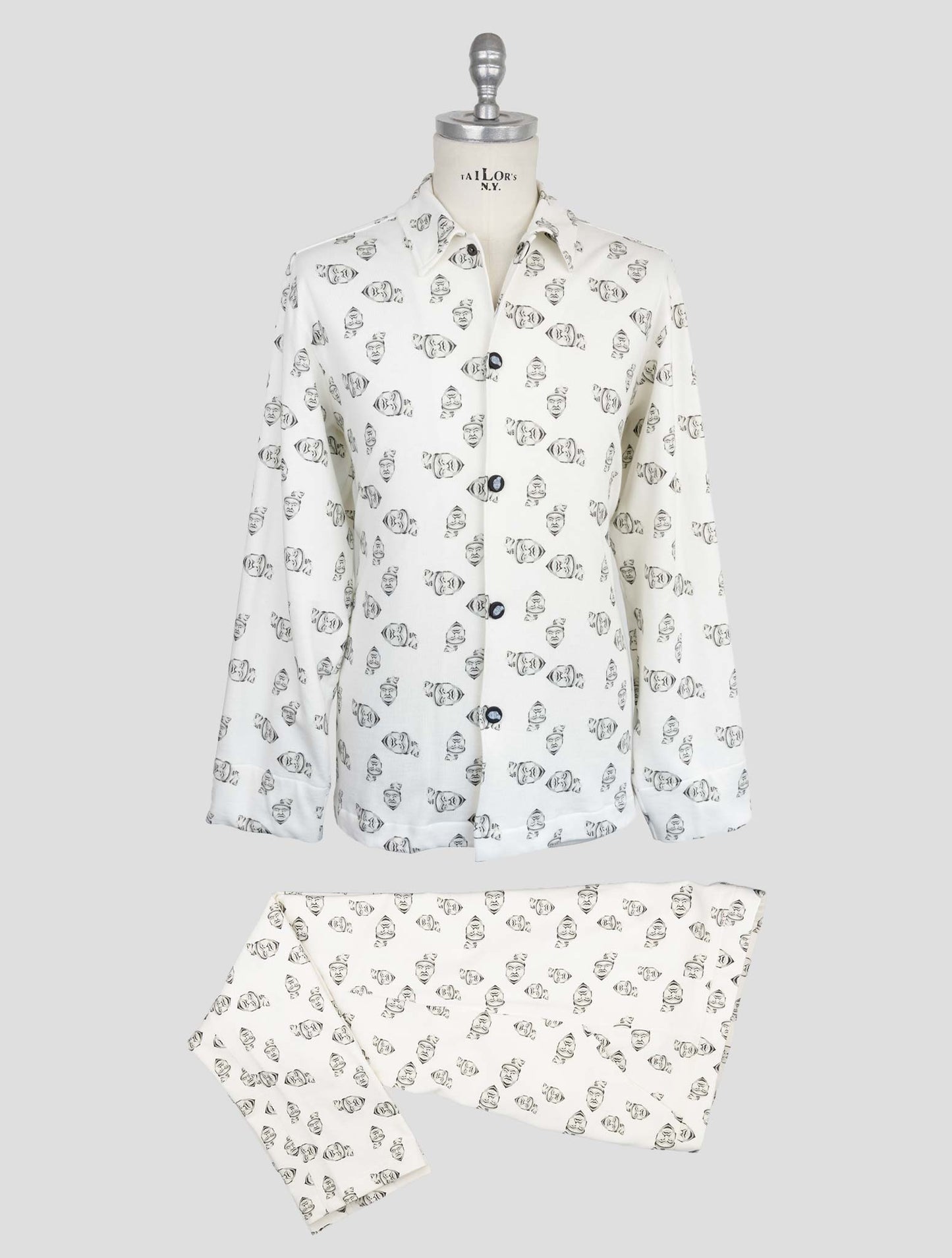 Kiton Knt White Cotton Special Edition Tracksuit