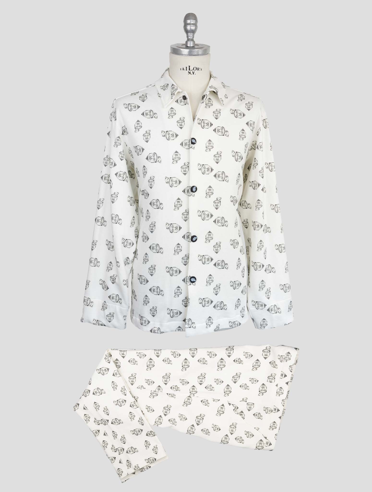 Kiton Knt White Cotton Special Edition Tracksuit