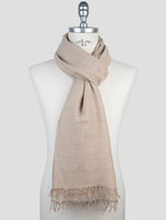 Kiton Brown Cashmere Scarf