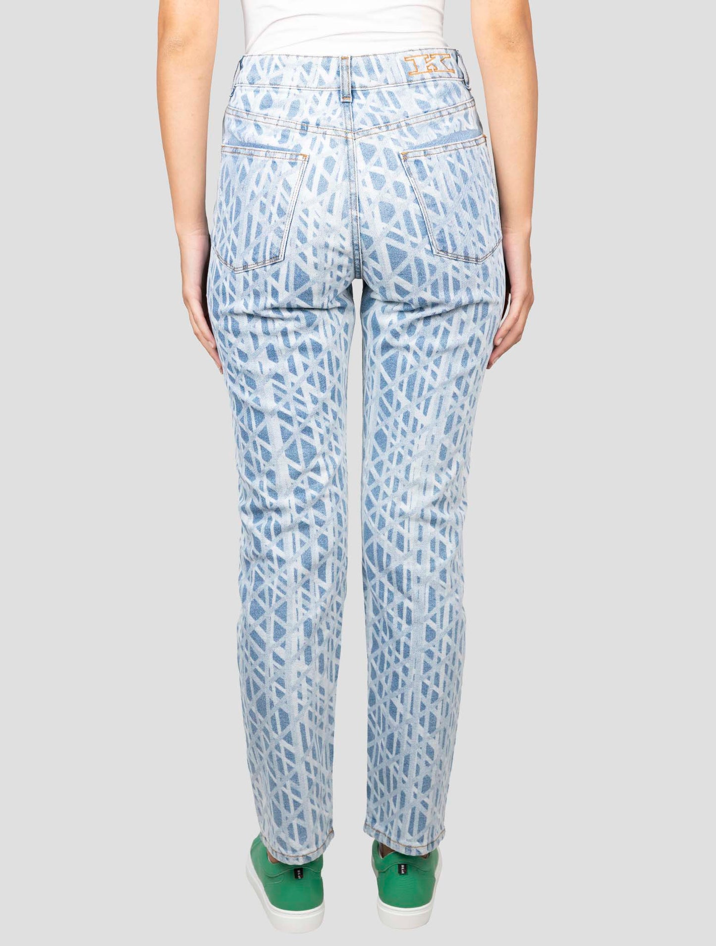 Kiton Light Blue Cotton Ea Jeans